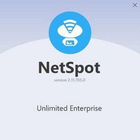 NetSpot Unlimited Enterprise 4.0.1.615