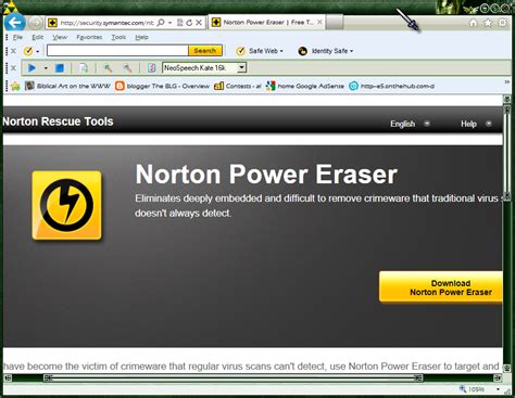 Norton Power Eraser 6.6.0.2153